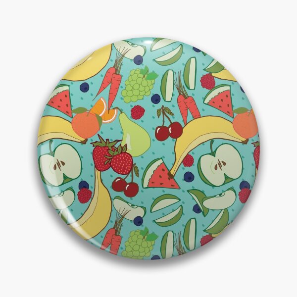 Item preview, "Fruit Lunchbox" repeat pattern designed and sold by Sandra Vincent.