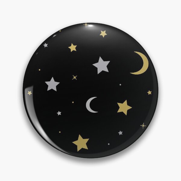Item preview, Starry Night Moon and Stars Galaxy designed and sold by Gsallicat.