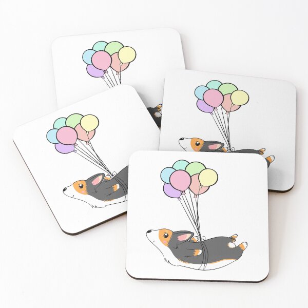 Item preview, Cute Corgi Yoga Flying  designed and sold by AndyWong.