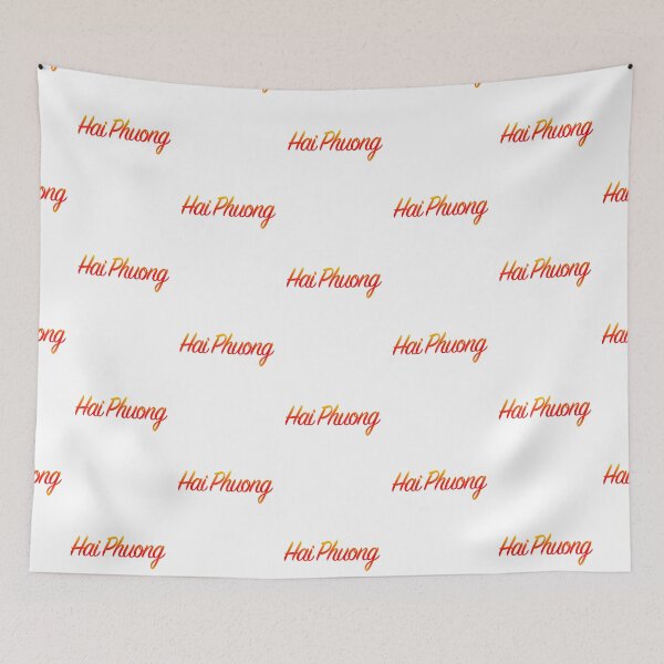 Item preview, Hai Phuong - Red Yellow Script designed and sold by agsduy.