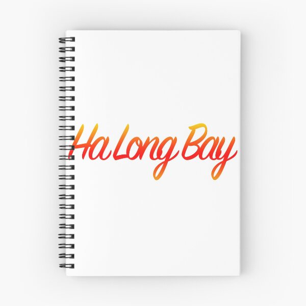 Item preview, Ha Long Bay - Red Yellow Script designed and sold by agsduy.