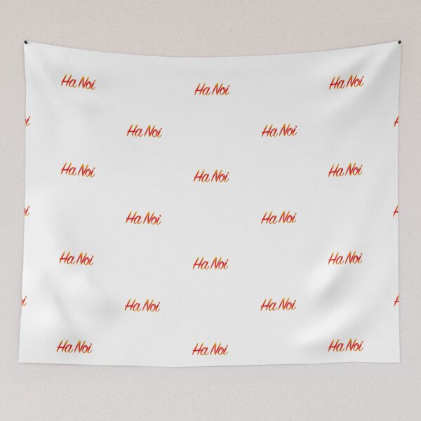 Item preview, Ha Noi - Red Yellow Script designed and sold by agsduy.