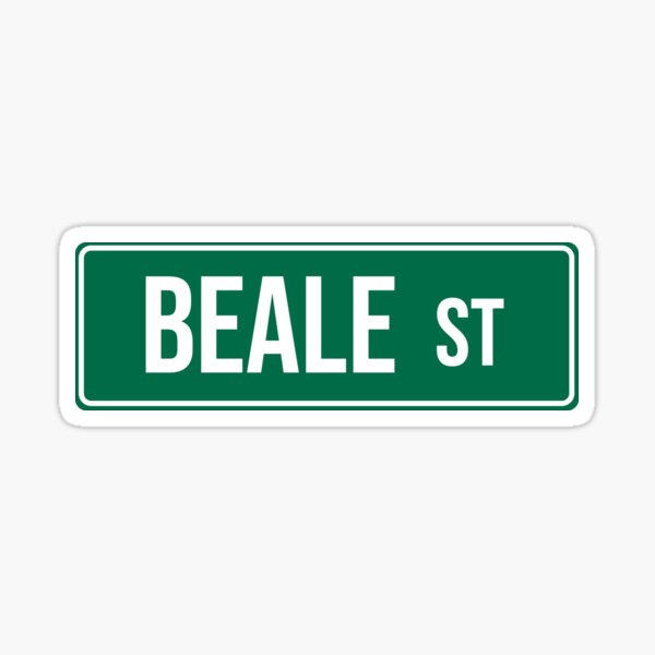 Item preview, Beale St Sign designed and sold by Sand Design.