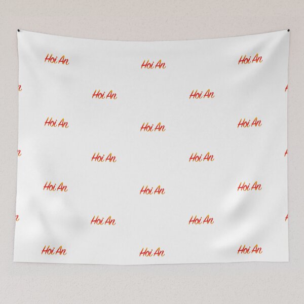 Item preview, Hoi An - Red Yellow Script designed and sold by agsduy.