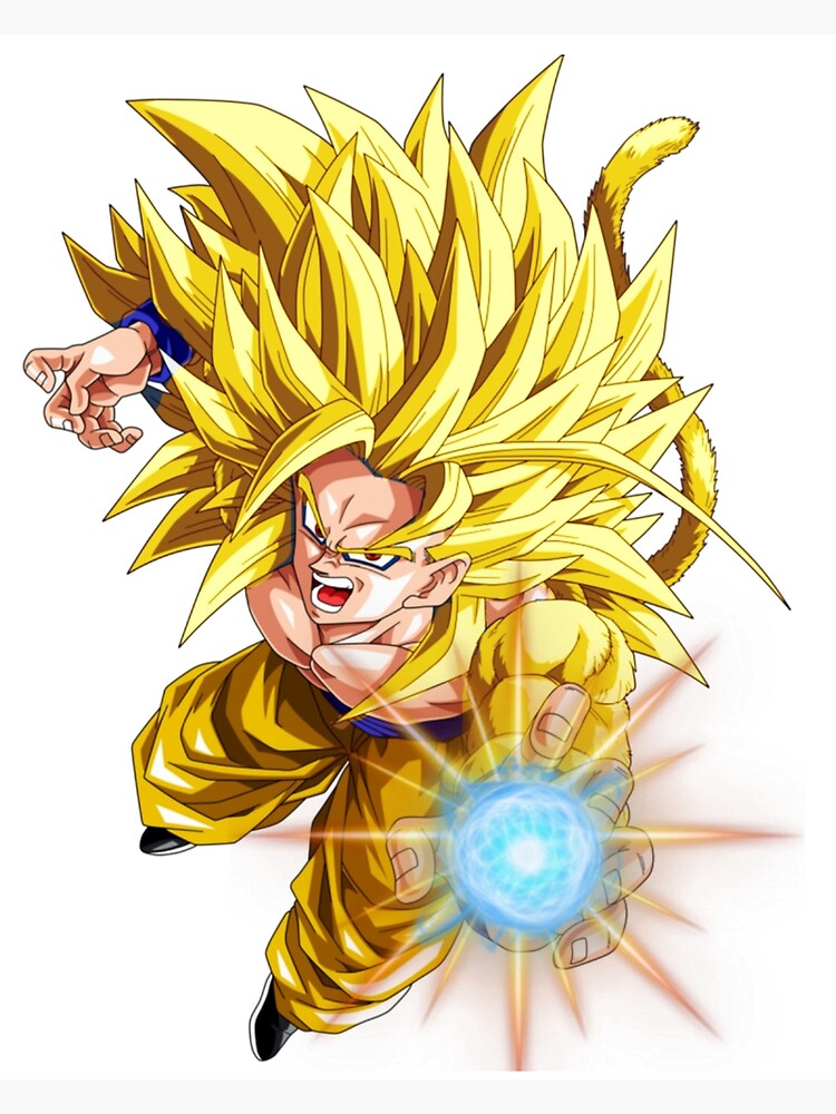 Goku Super Saiyan 4 Poster by Ulr97