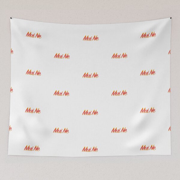 Item preview, Mui Ne - Red Yellow Script designed and sold by agsduy.