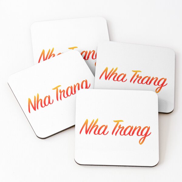Item preview, Nha Trang - Red Yellow Script designed and sold by agsduy.