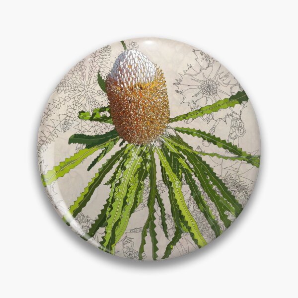 Item preview, Banksia prionotes Design Mullewa designed and sold by Leonie Mac Lean.