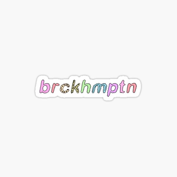 BRCKHMPTN Sticker