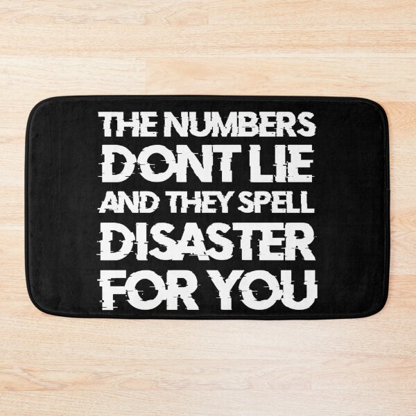 Item preview, Numbers Dont Lie Distorted designed and sold by Darbyarby.