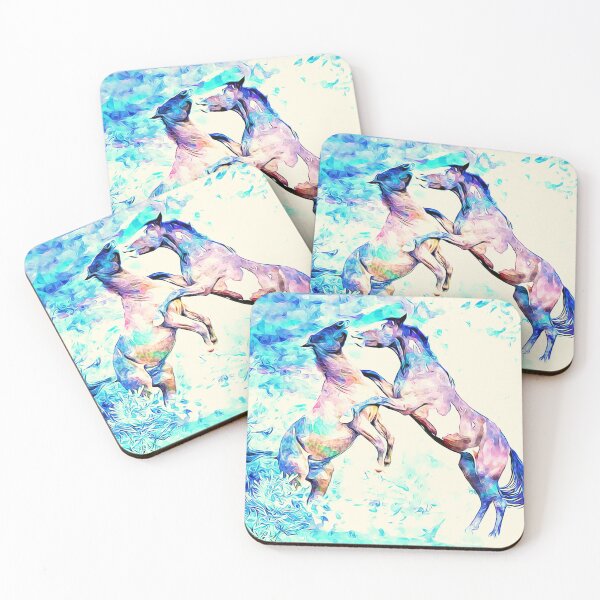 Item preview, Wild Stallion Flighting Horses designed and sold by AZGuzmans.