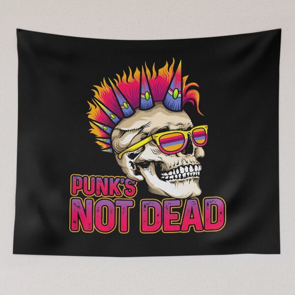 Item preview, Punks Not Dead designed and sold by Meliafroggy.