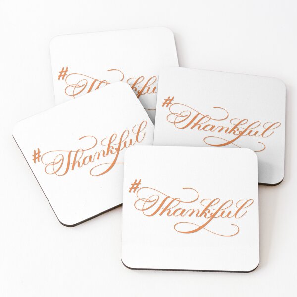Item preview, #Thankful, Thankful, Hashtag Thankful Thanksgiving Design designed and sold by Gsallicat.