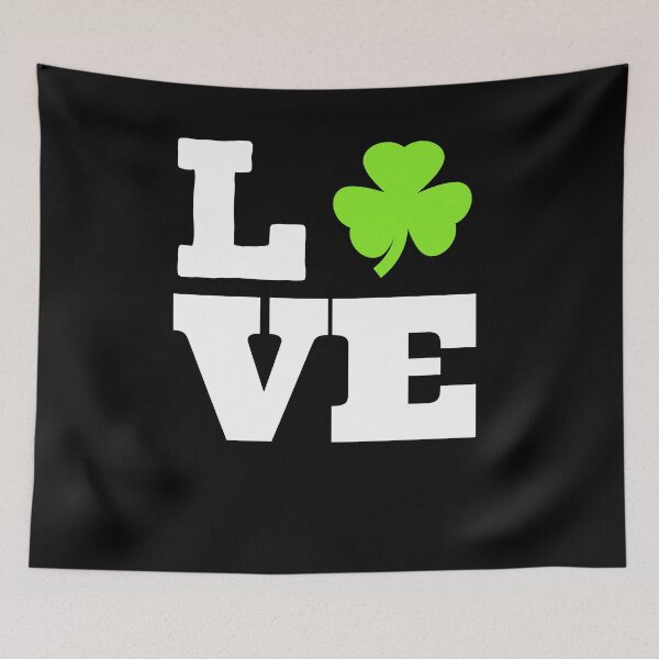 Item preview, Love (Shamrock) Funny Patrick's Day Gift Idea For 17th March designed and sold by Sutra-Lotus-Co.
