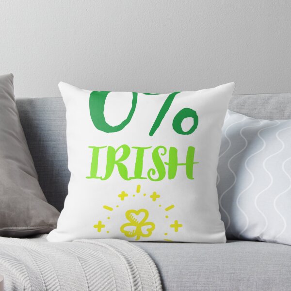 Item preview, Zero Percent Irish Funny Patrick's Day Gift Idea For 17th March designed and sold by Sutra-Lotus-Co.