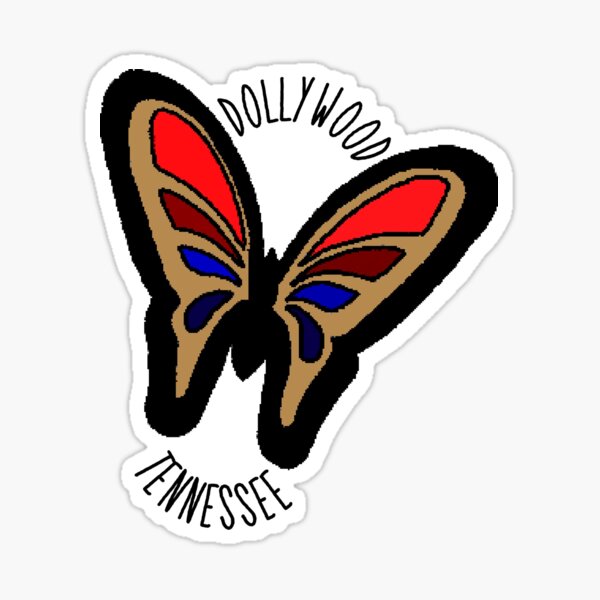Dollywood Glossy Sticker
