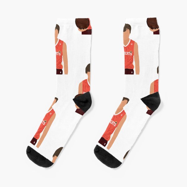 Troy Bolton Wildcats Socks