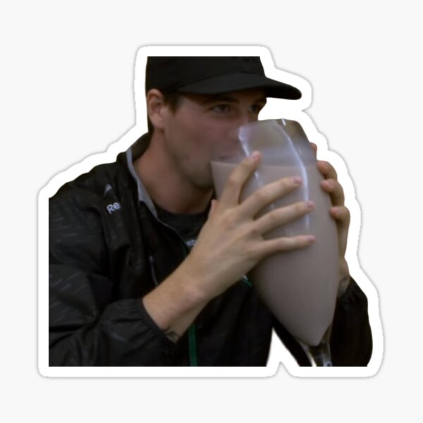 Milk Man Stickers Redbubble - roblox chocolate milk hat