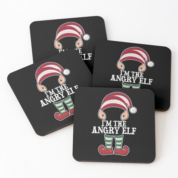 Item preview, I'm the Angry Elf Imp Christmas Gift designed and sold by redshirtz.