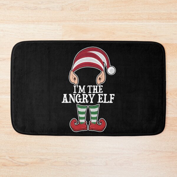 Item preview, I'm the Angry Elf Imp Christmas Gift designed and sold by redshirtz.