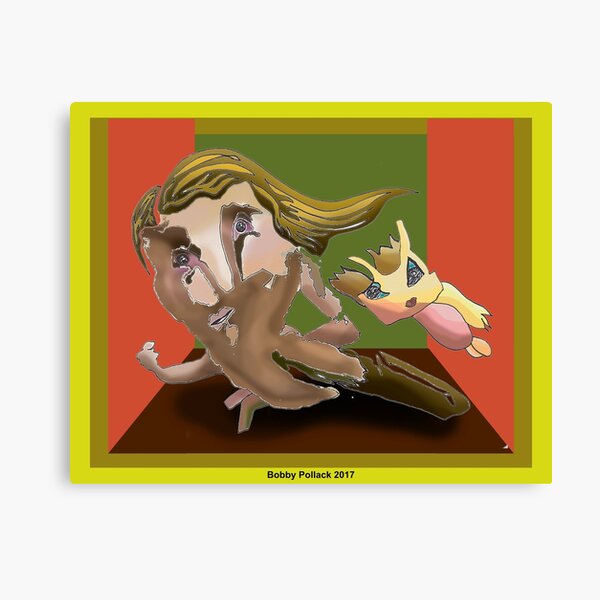 Stage Fright Canvas Print