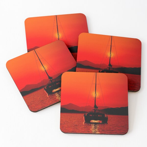 Item preview, Sailing into a Blood Red Sunset designed and sold by artworld.