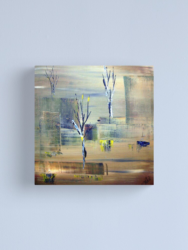 Alternate view of Green Trees Canvas Print