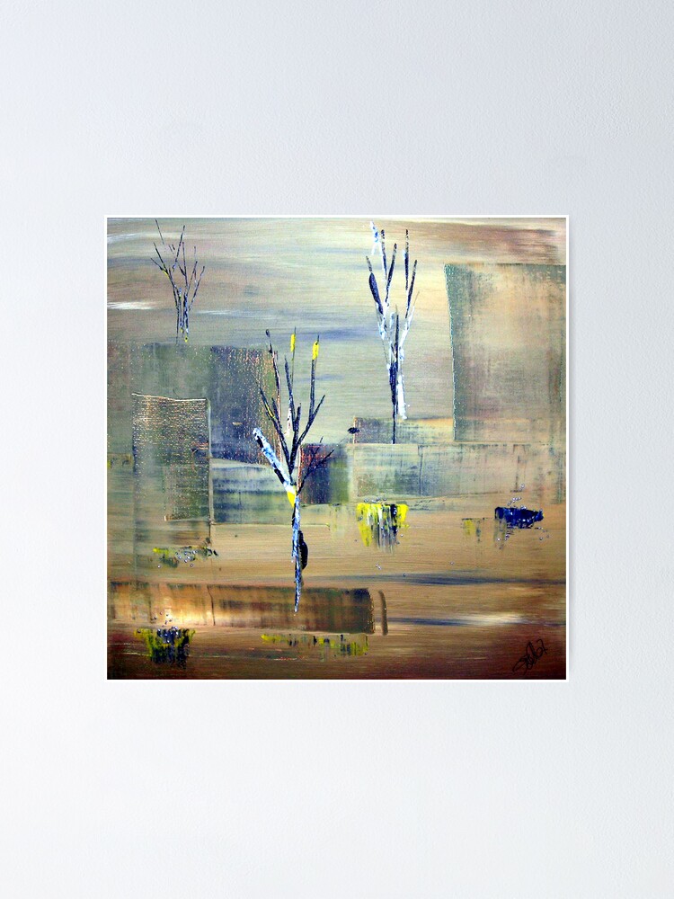 Alternate view of Green Trees Poster