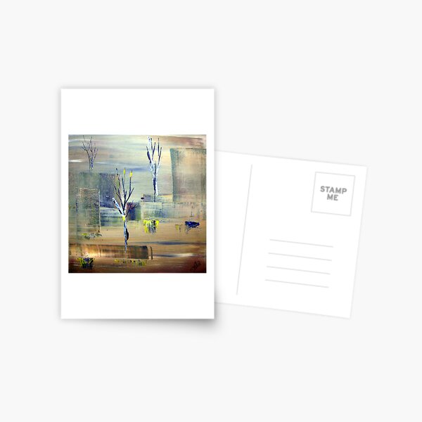 Green Trees Postcard