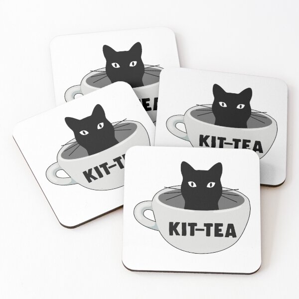 Item preview, Kit tea pet tea cup cute kitty gift designed and sold by redshirtz.