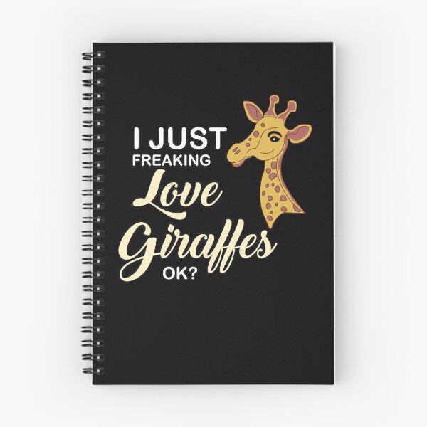 Item preview, freaking love giraffes giraffes wild animal gift designed and sold by redshirtz.