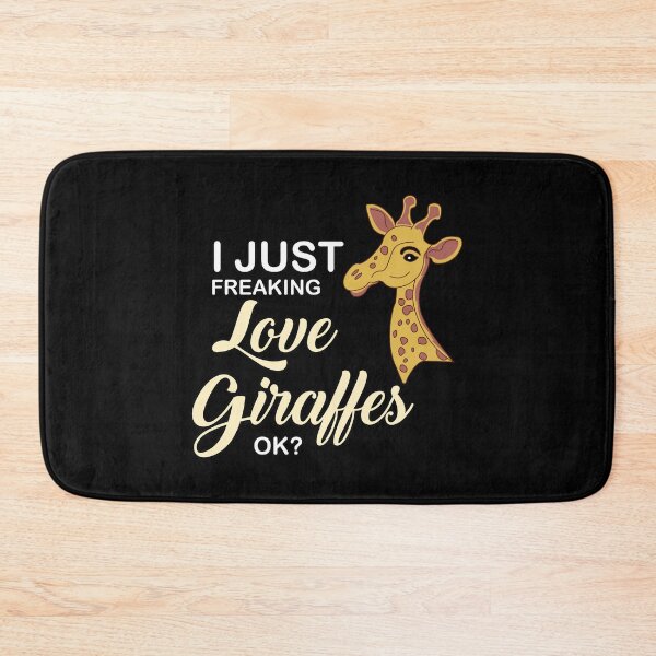 Item preview, freaking love giraffes giraffes wild animal gift designed and sold by redshirtz.