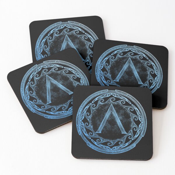 Item preview, Símbolo Sparta Lambda designed and sold by NicGrayGraphic.