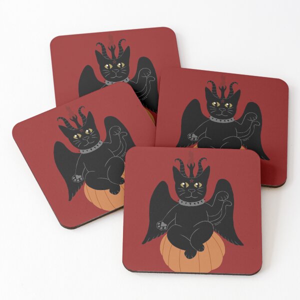 Item preview, Baphomet Cat designed and sold by -SpookyCatLady.