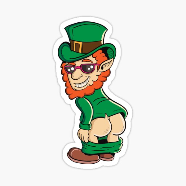 Artikel-Vorschau von Mooning Leprechaun – St. Patrick Day, designt und verkauft von Meliafroggy.
