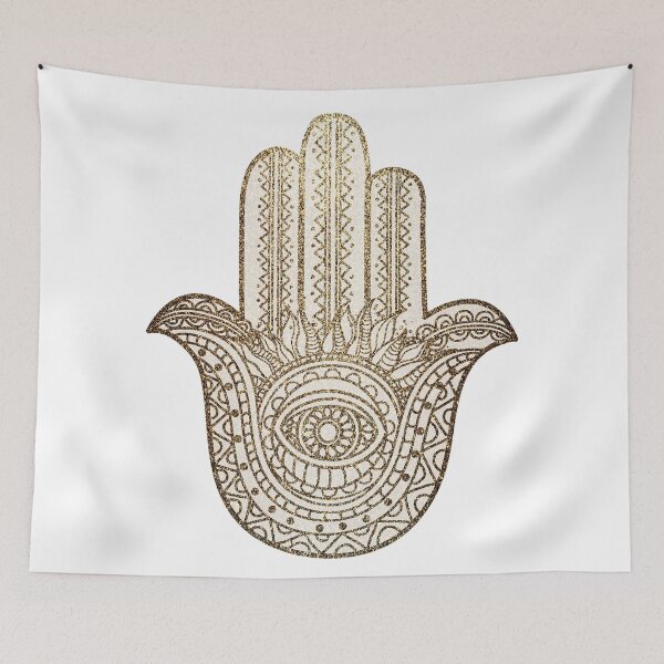 Item preview, Golden Hamsa Hand designed and sold by maryedenoa.