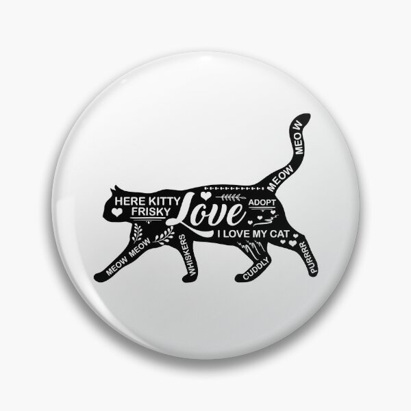 Item preview, Here Kitty love cat cute kitty love gift designed and sold by redshirtz.