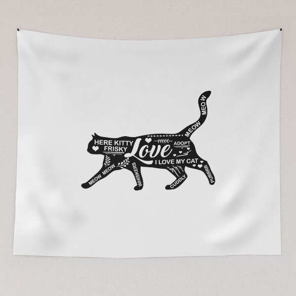 Item preview, Here Kitty love cat cute kitty love gift designed and sold by redshirtz.