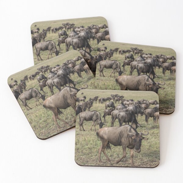 Item preview, Wildebeest - heavy metal rockers of the Serengetti designed and sold by davidxgreen.