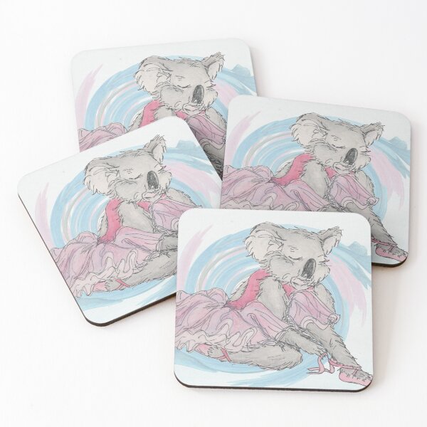 Item preview, Dancing Koala 2 in Blue (Tori gets ready) designed and sold by AussieLogic.