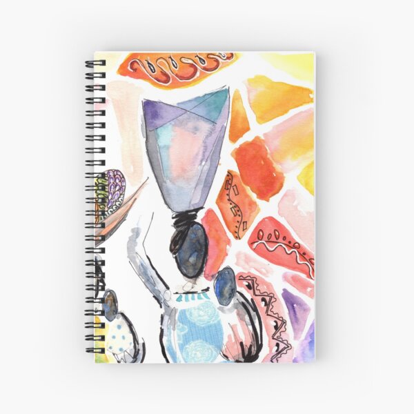 Item preview, African Market Day Art Print designed and sold by Nancie-Lane.