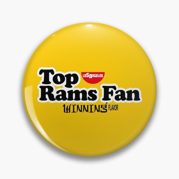 Item preview, Top Rams Fan - Black and White designed and sold by Ramheart.