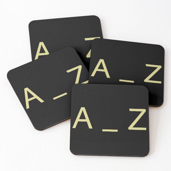 Item preview, A to Z designed and sold by Arts Mania.