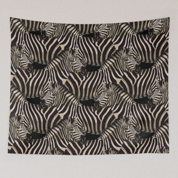 Item preview, Realistic Rustic Zebra Pattern designed and sold by Vector Scout Lab.