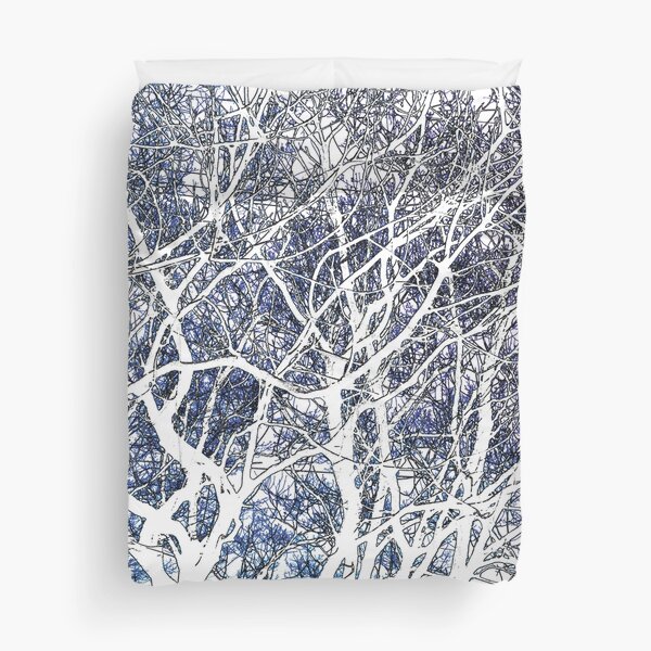 Violet forest Duvet Cover