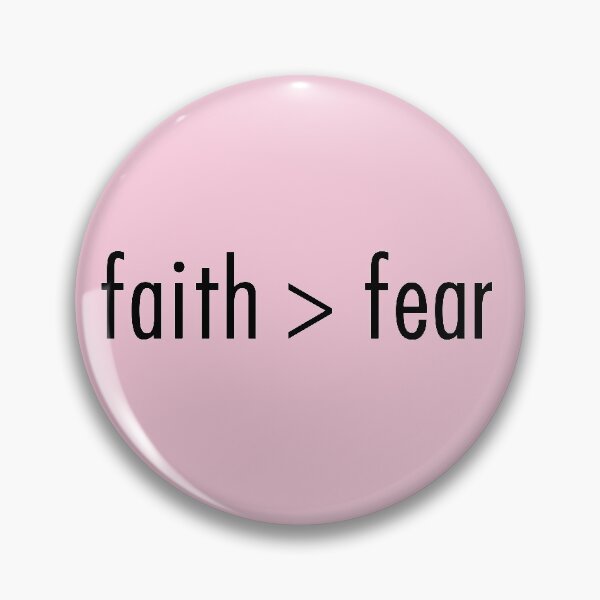 Item preview, faith > fear designed and sold by QuoteSpirations.