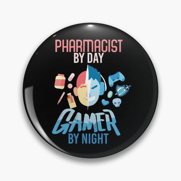 Item preview, Pharmacist By Day Gamer By Night designed and sold by Sandra78.