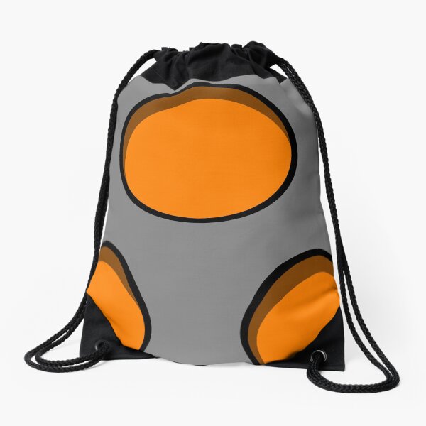 Invader Zim PAK Orange Drawstring Bag