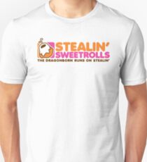 Stealin' Sweetrolls Slim Fit T-Shirt