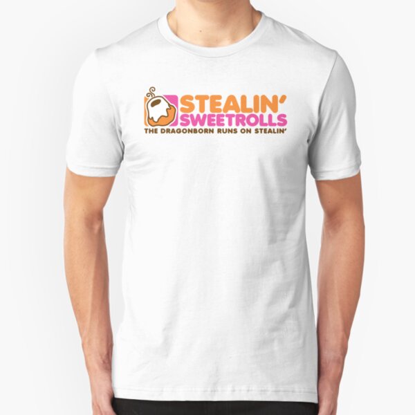 Stealin' Sweetrolls Slim Fit T-Shirt